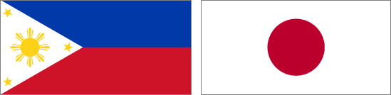 両国の国旗
